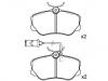 Plaquettes de frein Brake Pad Set:0060 760 121