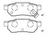 Plaquettes de frein Brake Pad Set:43022-SE0-S01