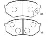 Plaquettes de frein Brake Pad Set:MC862939