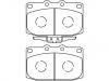 刹车片 Brake Pad Set:FDZ3-33-28Z