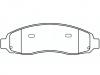 Bremsbelagsatz, Scheibenbremse Brake Pad Set:05093331AA