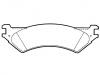 Bremsbelagsatz, Scheibenbremse Brake Pad Set:XC2Z-2200-AA