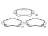 Bremsbelagsatz, Scheibenbremse Brake Pad Set:45022-SWW-G01