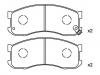 тормозная кладка Brake Pad Set:MC112105