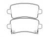 Bremsbelagsatz, Scheibenbremse Brake Pad Set:16586609