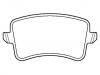 Plaquettes de frein Brake Pad Set:8K0 698 451