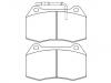 刹车片 Brake Pad Set:70000912