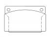 тормозная кладка Brake Pad Set:D106-757