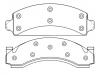 Bremsbelagsatz, Scheibenbremse Brake Pad Set:D129-7024A