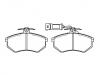 Plaquettes de frein Brake Pad Set:443 698 151 C