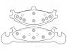 Bremsbelagsatz, Scheibenbremse Brake Pad Set:D219-7133A