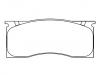 Plaquettes de frein Brake Pad Set:C5ZZ-2001-B