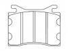 Bremsbelagsatz, Scheibenbremse Brake Pad Set:D82-7075