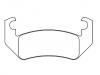 Bremsbelagsatz, Scheibenbremse Brake Pad Set:1154398