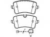 Bremsbelagsatz, Scheibenbremse Brake Pad Set:4H0 698 451 A