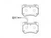 тормозная кладка Brake Pad Set:77365202