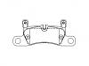 тормозная кладка Brake Pad Set:958.352.939.50