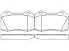 тормозная кладка Brake Pad Set:1 329 156