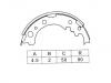 Zapata de freno Brake Shoe Set:44060-G3225