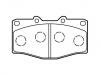 Bremsbelagsatz, Scheibenbremse Brake Pad Set:04466-65010