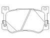 Bremsbelagsatz, Scheibenbremse Brake Pad Set:58101-D2A12