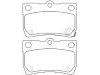 Bremsbelagsatz, Scheibenbremse Brake Pad Set:04466-30210