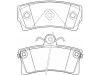 刹车片 Brake Pad Set:F1010371510