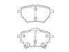 Bremsbelagsatz, Scheibenbremse Brake Pad Set:SAA3502130